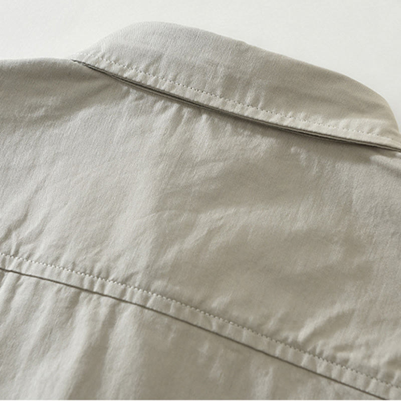 Tactile Cotton Lightweight Grounding Long Sleeve Shirt