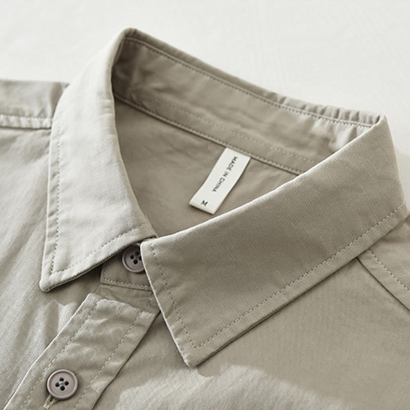Tactile Cotton Lightweight Grounding Long Sleeve Shirt