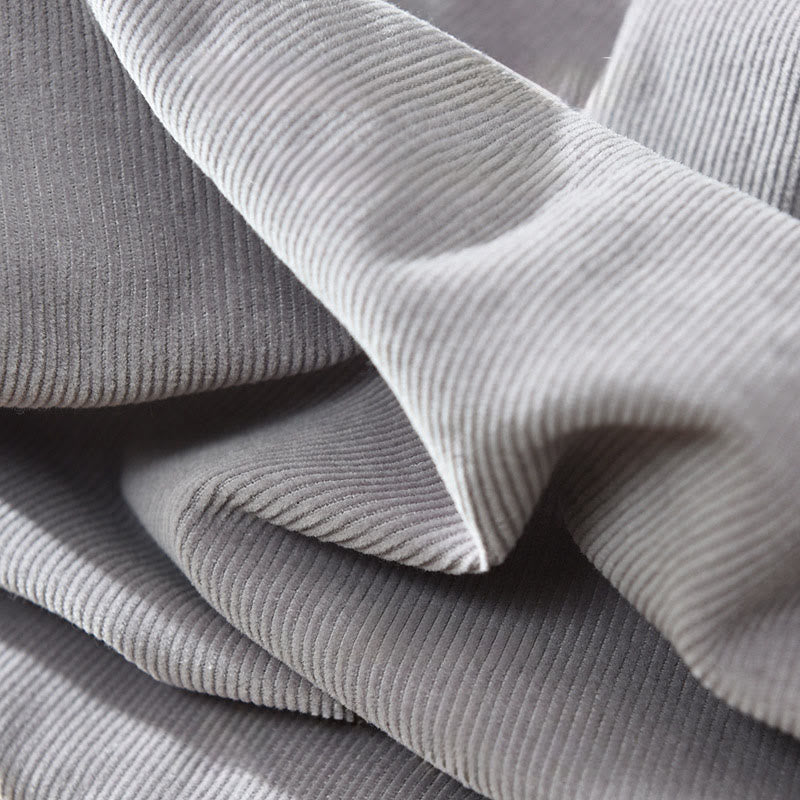 Pure Cotton Corduroy Structured Grounding Men's Jacket