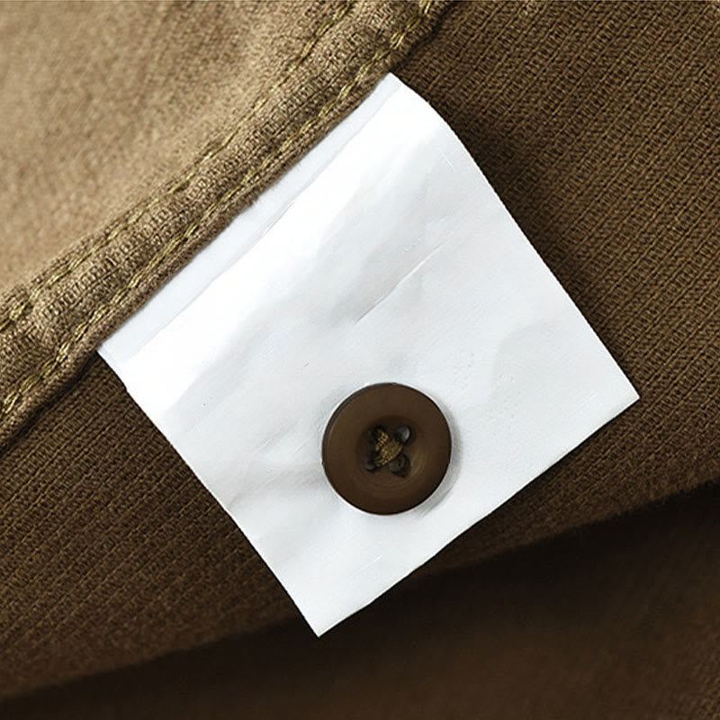 Pure Cotton Corduroy Structured Grounding Men's Jacket
