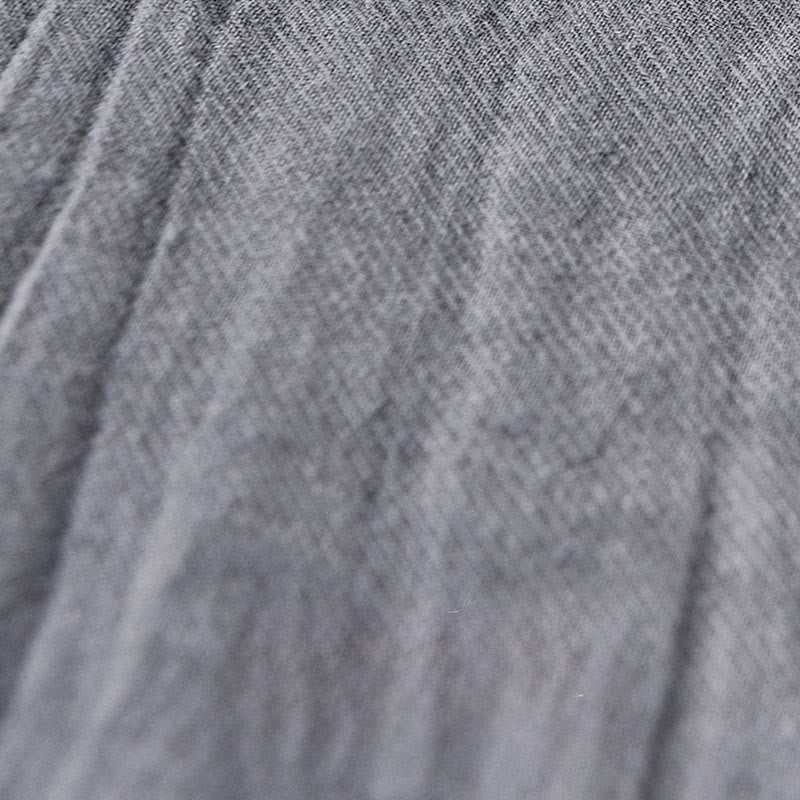 Breathable Ramie Linen Stand Collar Mindful Meditation Men's Shirt