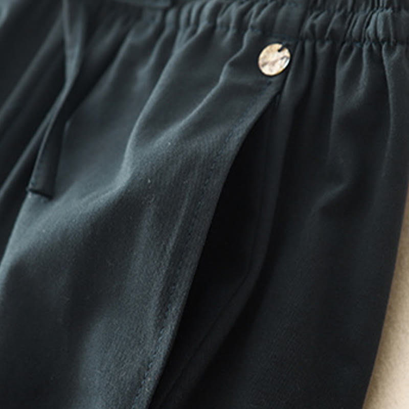 Breathable Cotton Cropped Yoga Meditation Women's Harem Pants