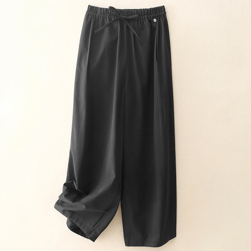 Breathable Cotton Cropped Yoga Meditation Women's Harem Pants