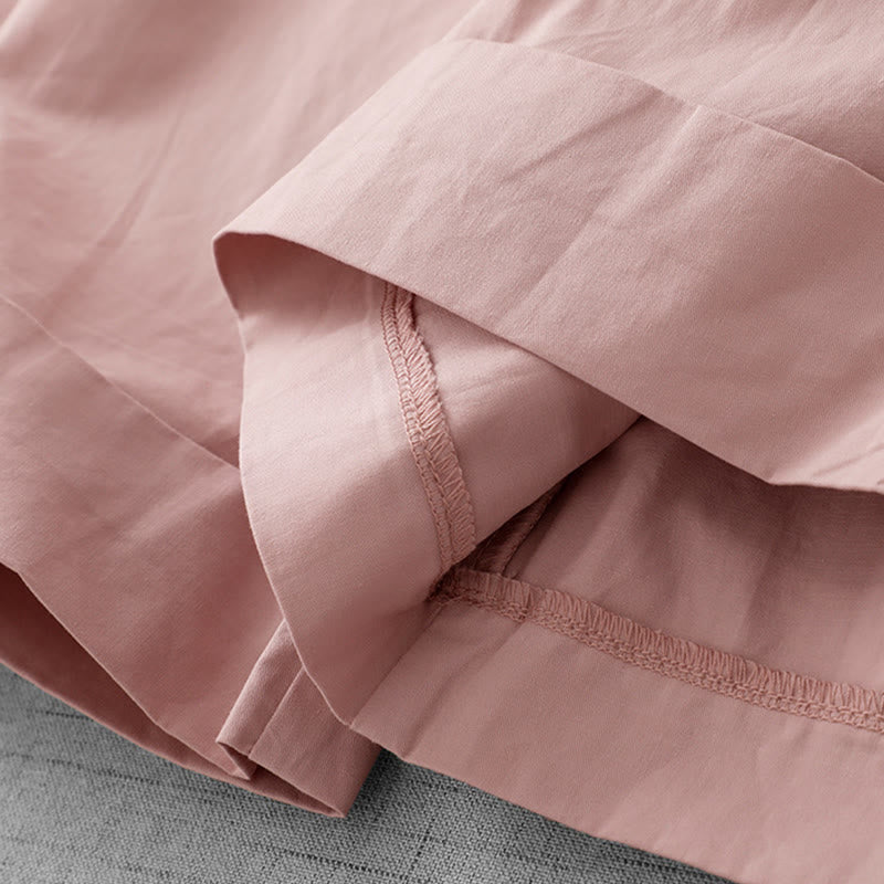 Women's Lightweight Cropped Wide-Leg Meditation Pants