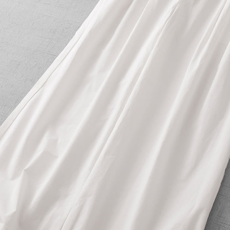 Women's Lightweight Cropped Wide-Leg Meditation Pants