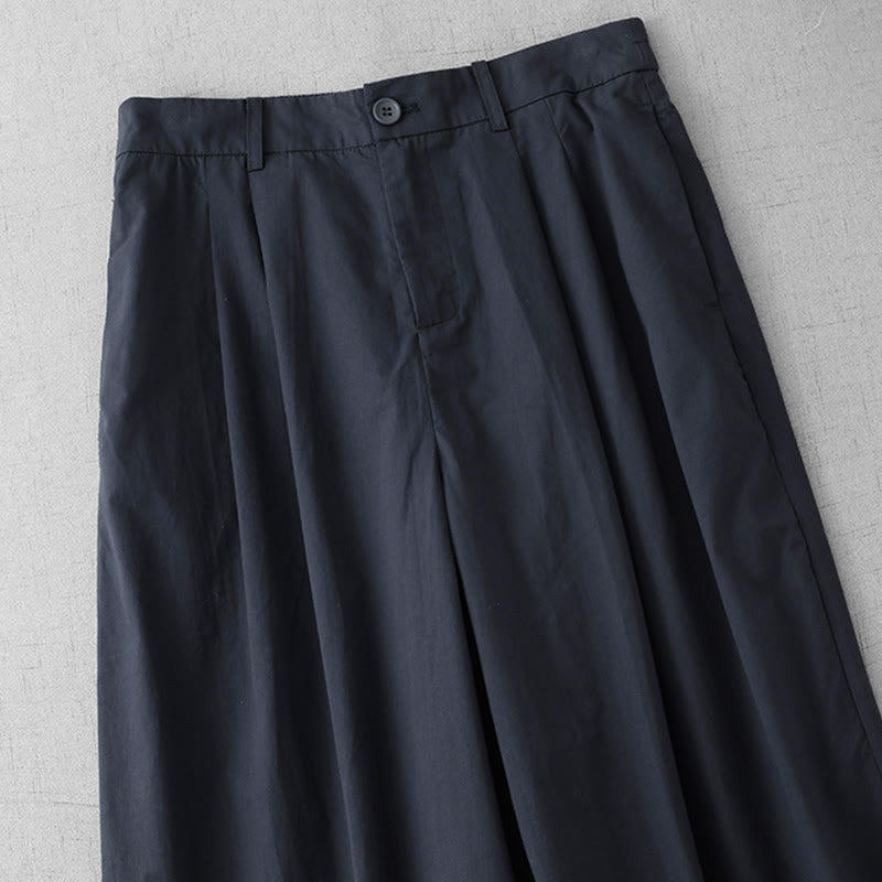 Women's Lightweight Cropped Wide-Leg Meditation Pants