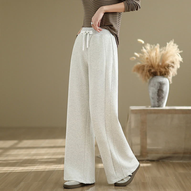 Tactile Cotton Wide-Leg Mindful Meditation Pants