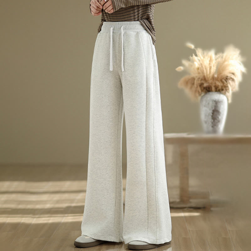 Tactile Cotton Wide-Leg Mindful Meditation Pants