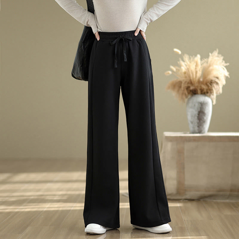 Tactile Cotton Wide-Leg Mindful Meditation Pants