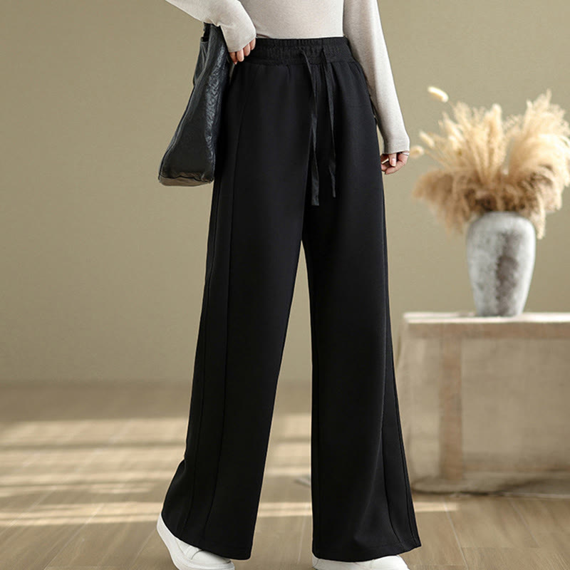 Tactile Cotton Wide-Leg Mindful Meditation Pants