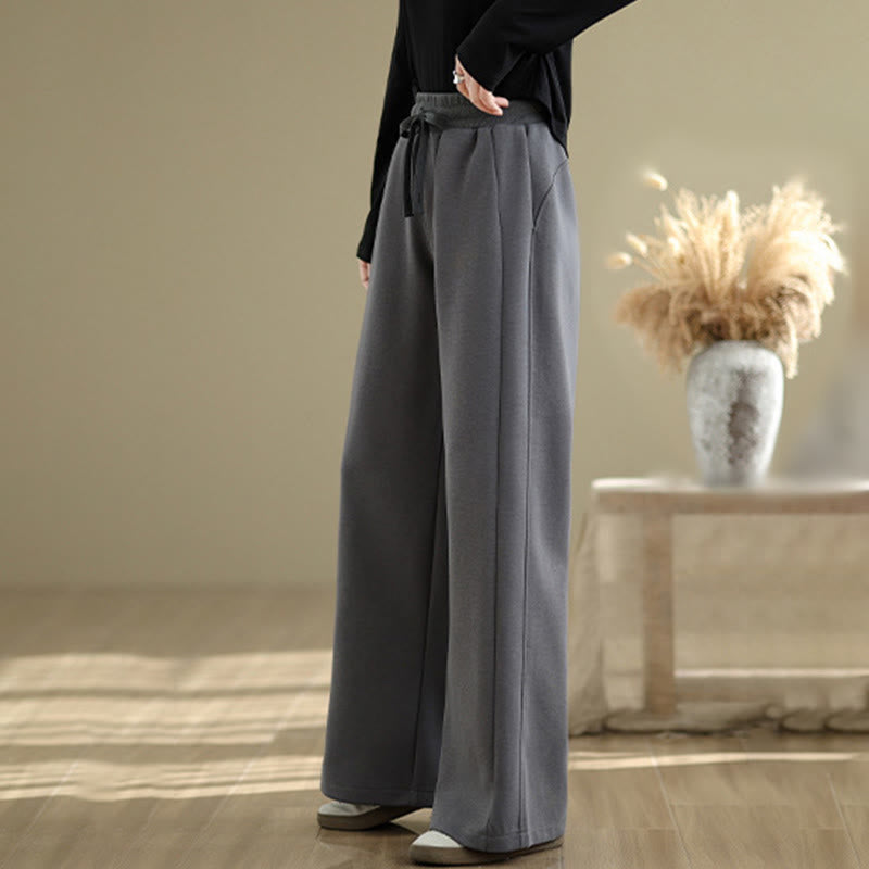 Tactile Cotton Wide-Leg Mindful Meditation Pants