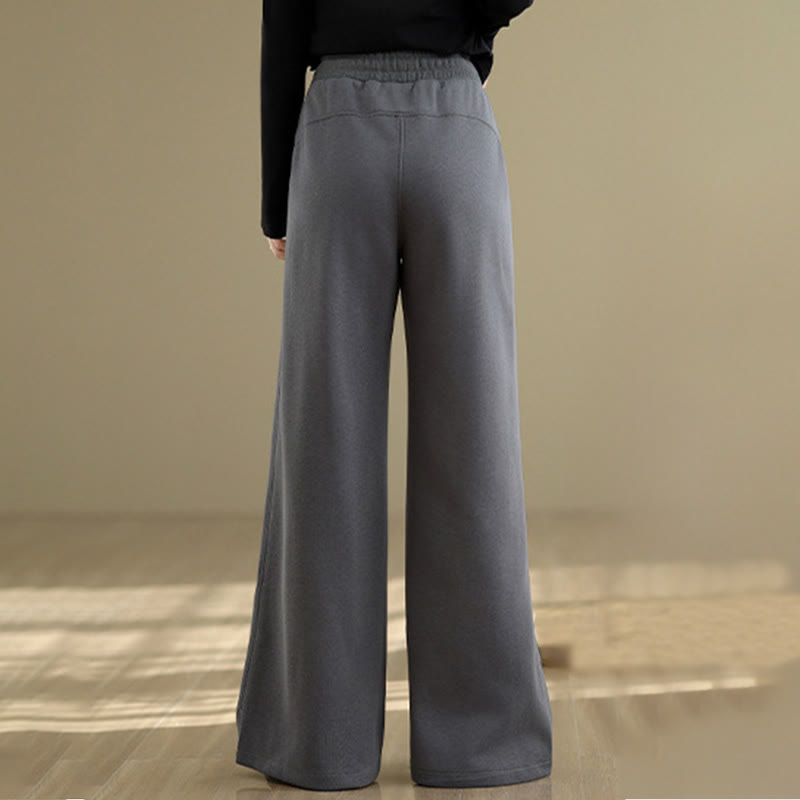 Tactile Cotton Wide-Leg Mindful Meditation Pants