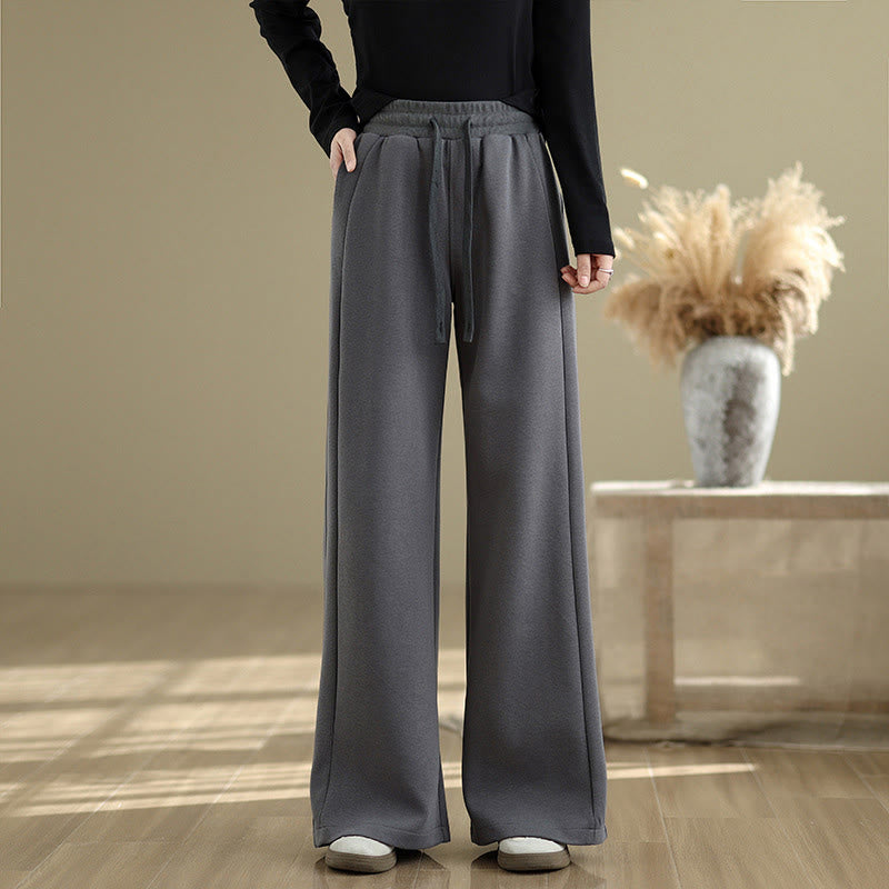 Tactile Cotton Wide-Leg Mindful Meditation Pants