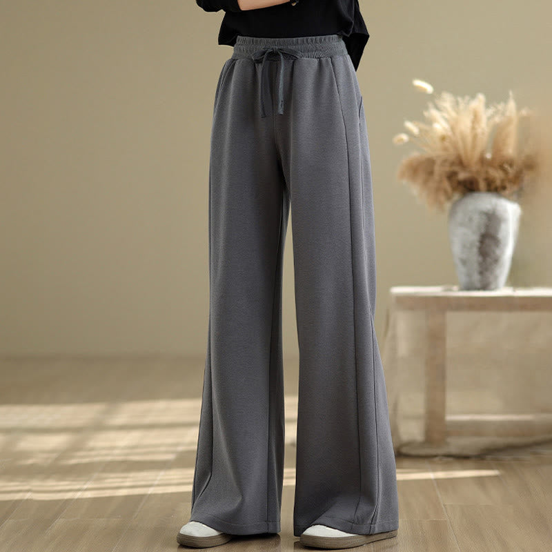 Tactile Cotton Wide-Leg Mindful Meditation Pants