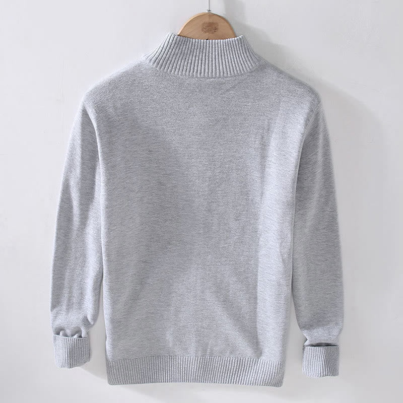 Tactile Cotton Slim Fit Stand Collar Mindful Jacket