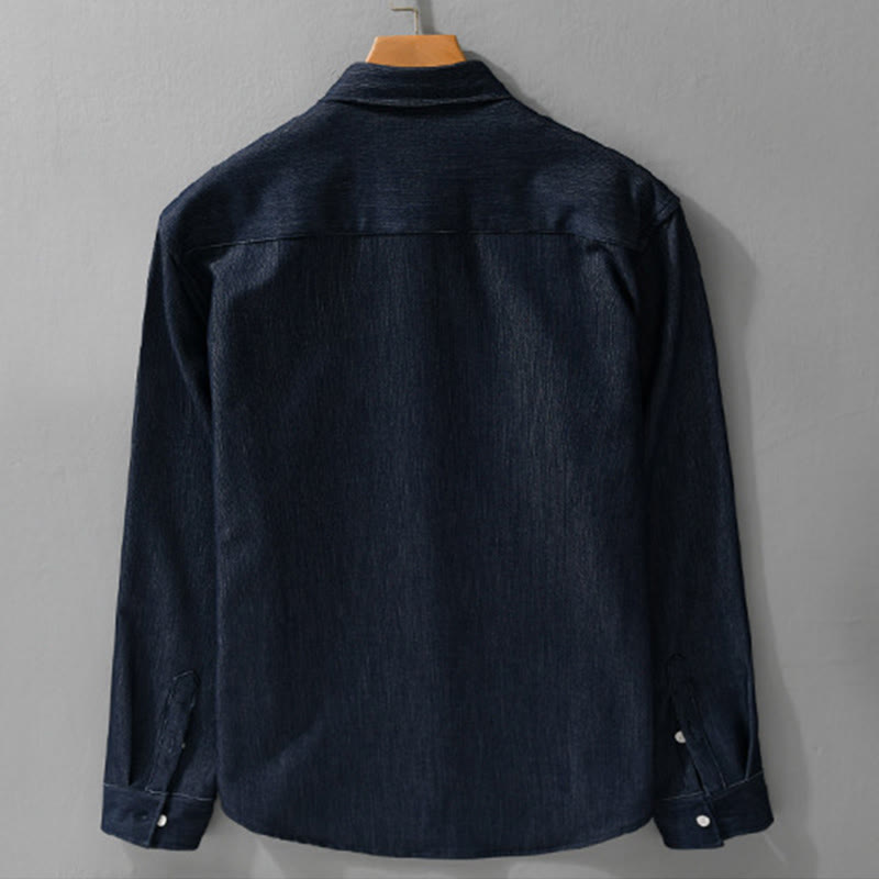 Structured Breathable Slim-Fit Lapel Minimalist Autumn Jacket