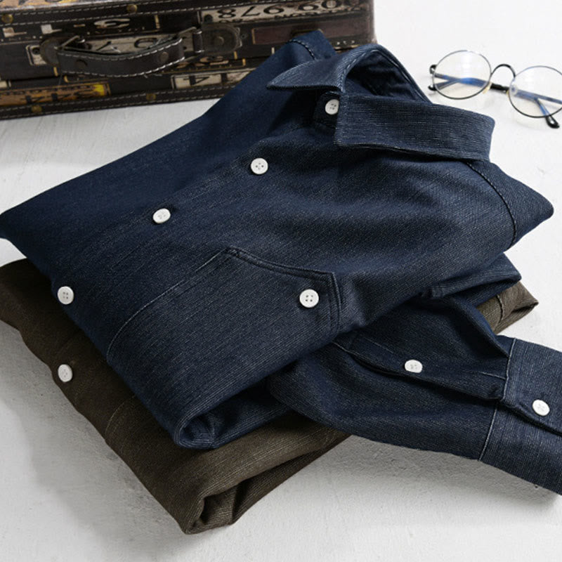 Structured Breathable Slim-Fit Lapel Minimalist Autumn Jacket