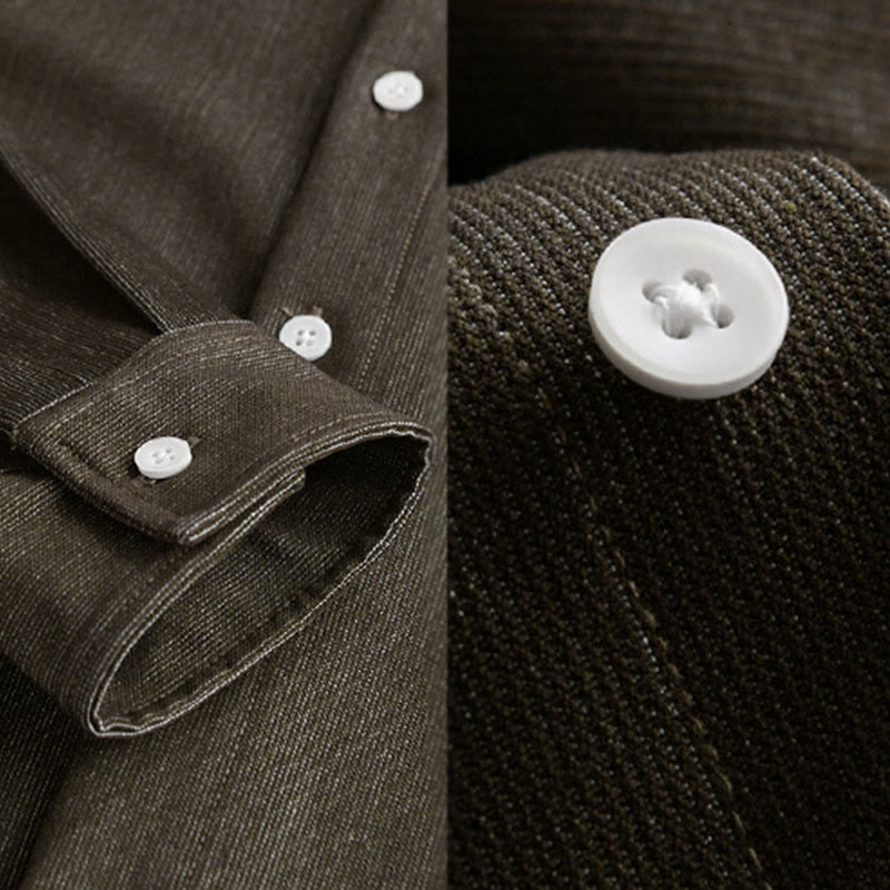 Structured Breathable Slim-Fit Lapel Minimalist Autumn Jacket