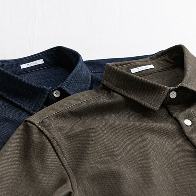 Structured Breathable Slim-Fit Lapel Minimalist Autumn Jacket