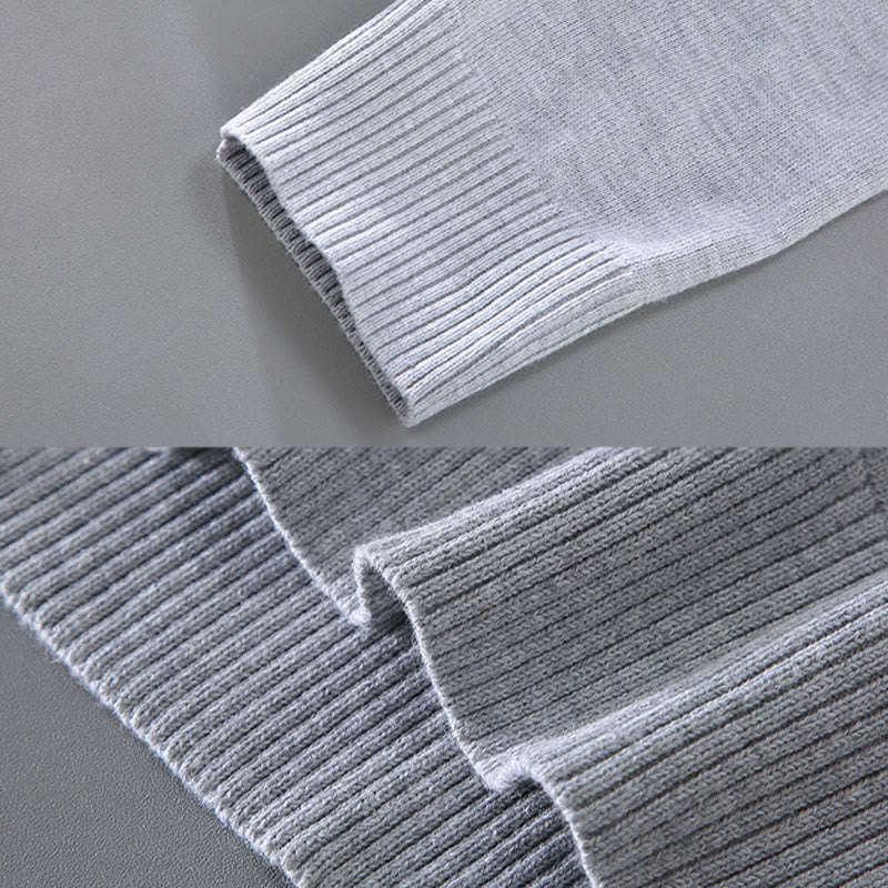 Tactile Cotton Slim-Fit Grounding V-Neck Sweater