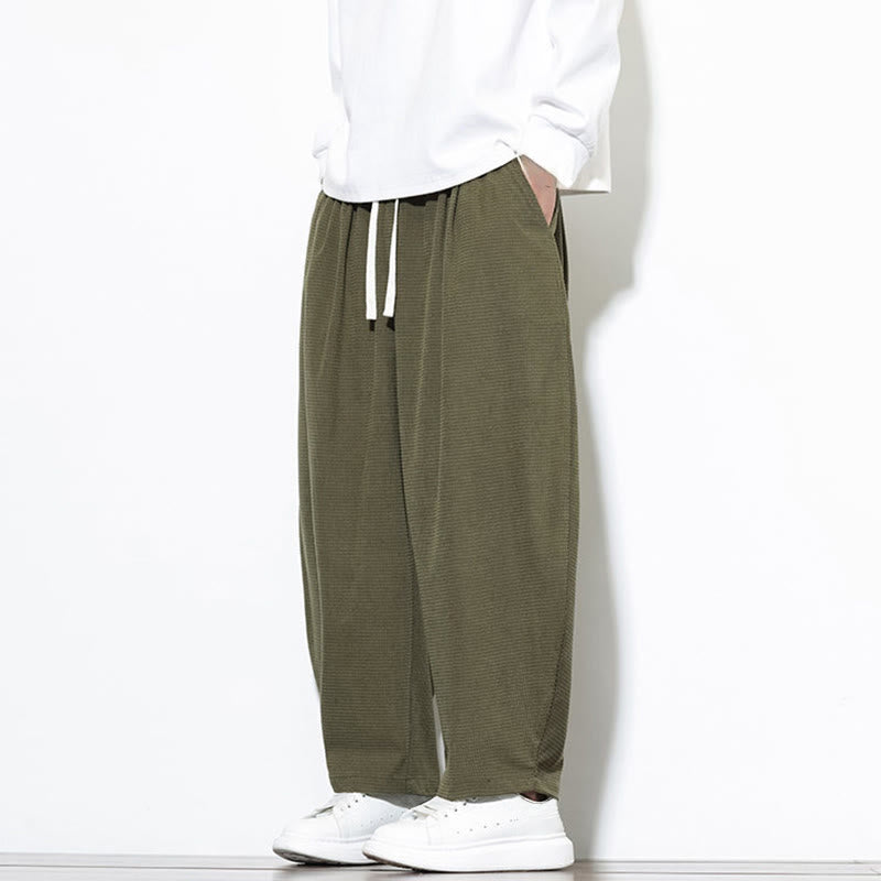 Pure Cotton Ankle-Length Meditation Harem Pants
