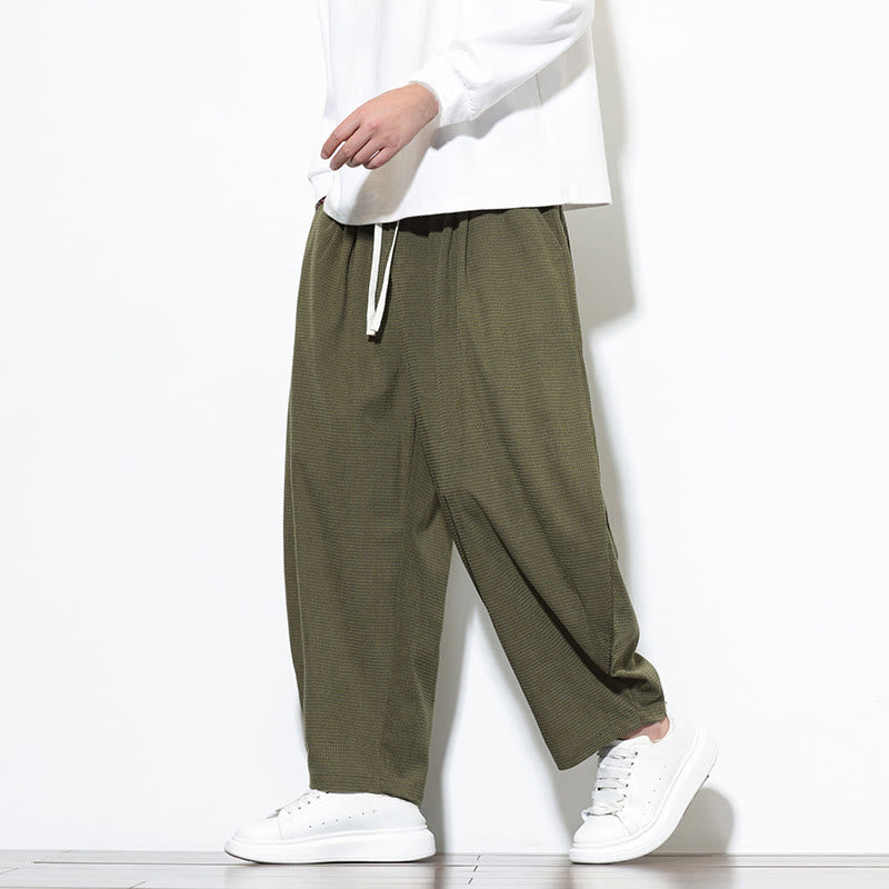 Pure Cotton Ankle-Length Meditation Harem Pants