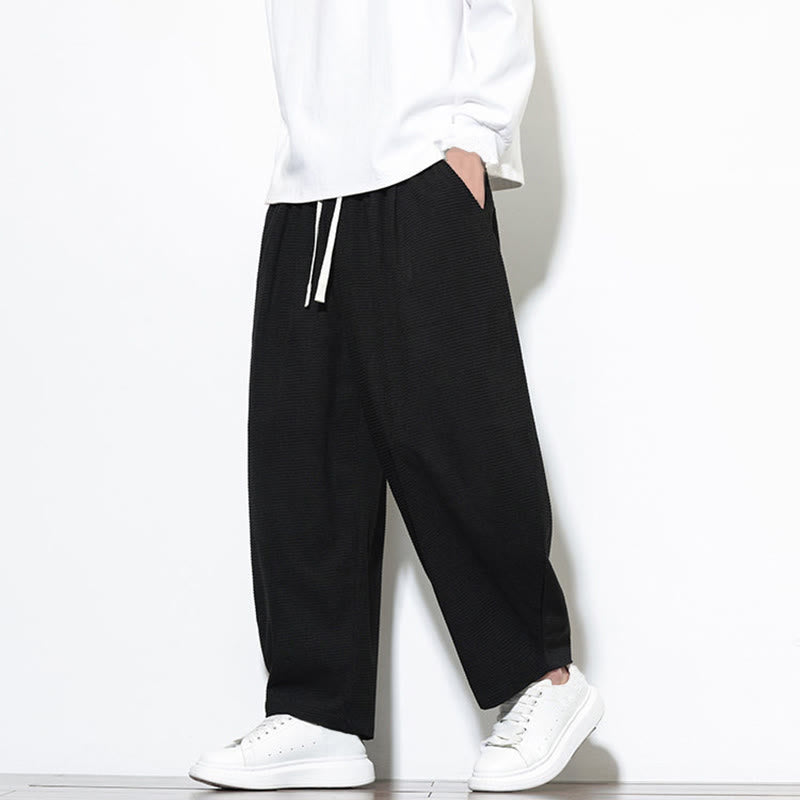 Pure Cotton Ankle-Length Meditation Harem Pants