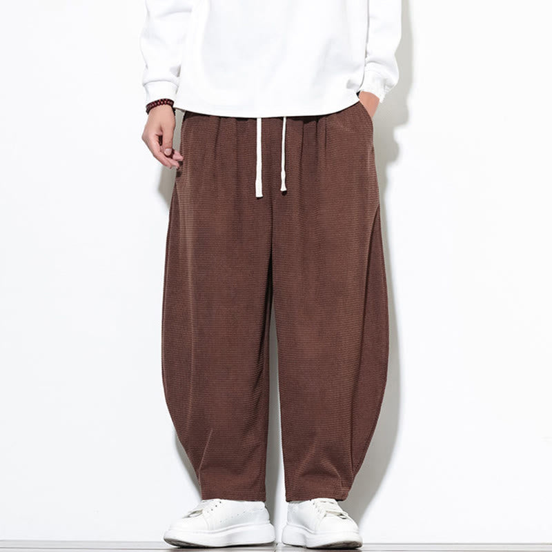 Pure Cotton Ankle-Length Meditation Harem Pants