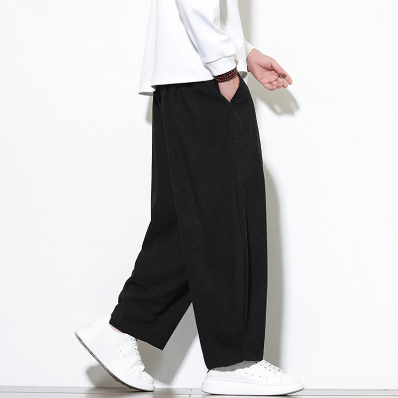 Pure Cotton Ankle-Length Meditation Harem Pants