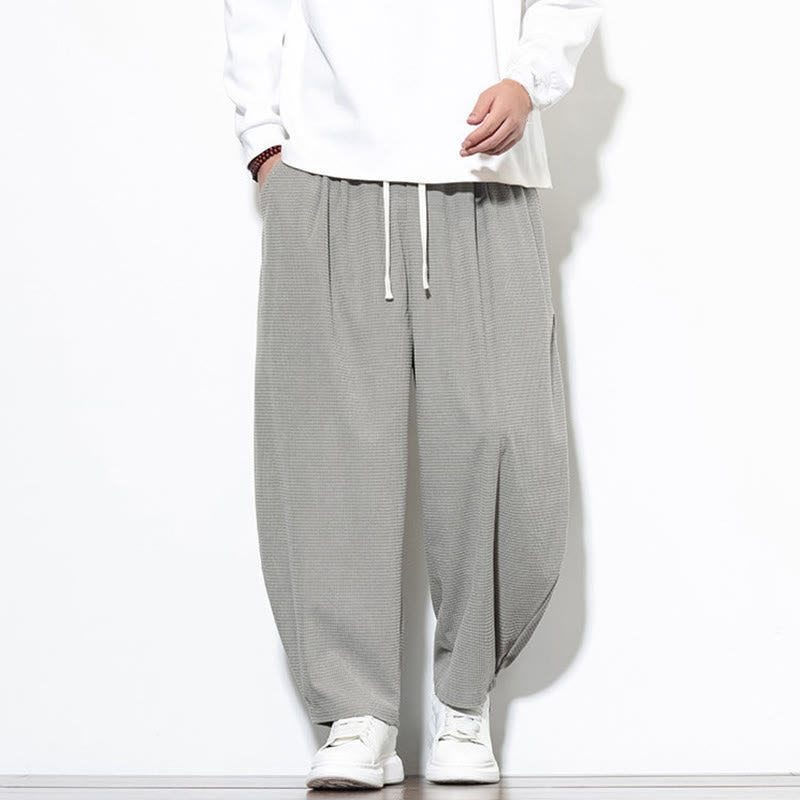 Pure Cotton Ankle-Length Meditation Harem Pants