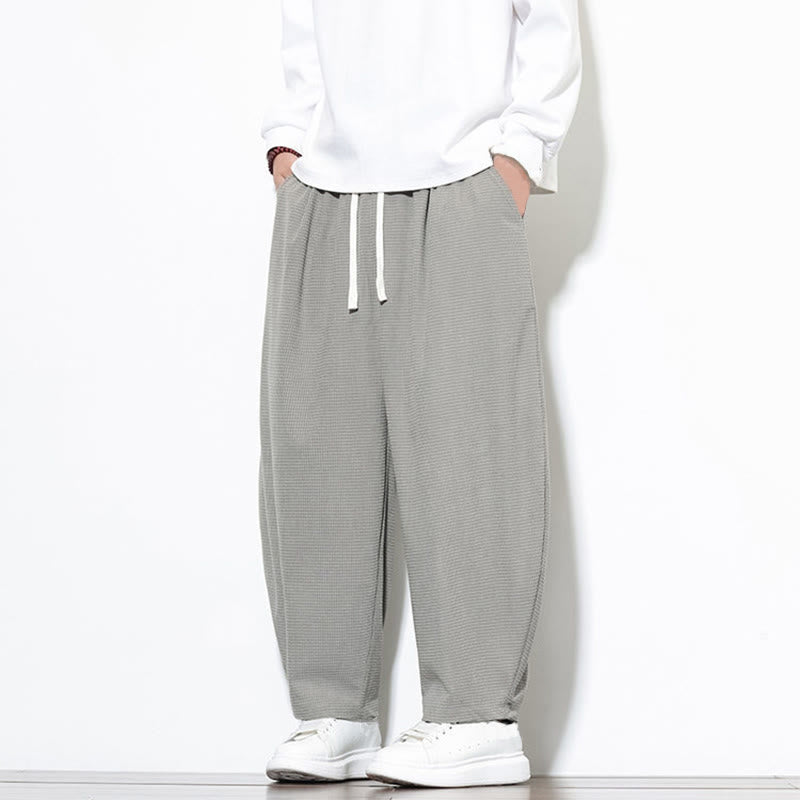 Pure Cotton Ankle-Length Meditation Harem Pants