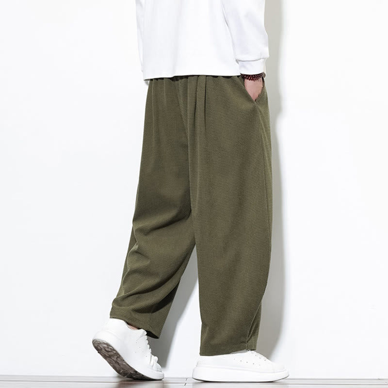 Pure Cotton Ankle-Length Meditation Harem Pants