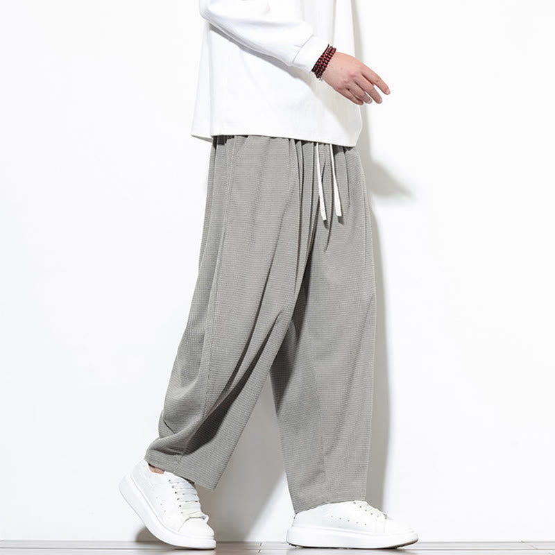 Pure Cotton Ankle-Length Meditation Harem Pants