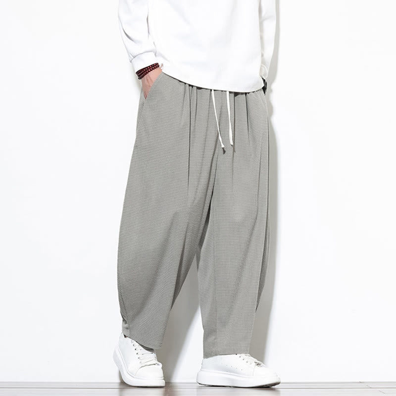 Pure Cotton Ankle-Length Meditation Harem Pants