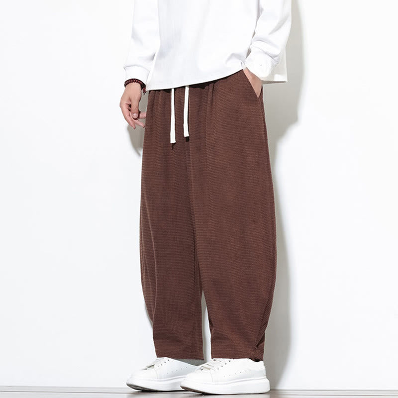 Pure Cotton Ankle-Length Meditation Harem Pants