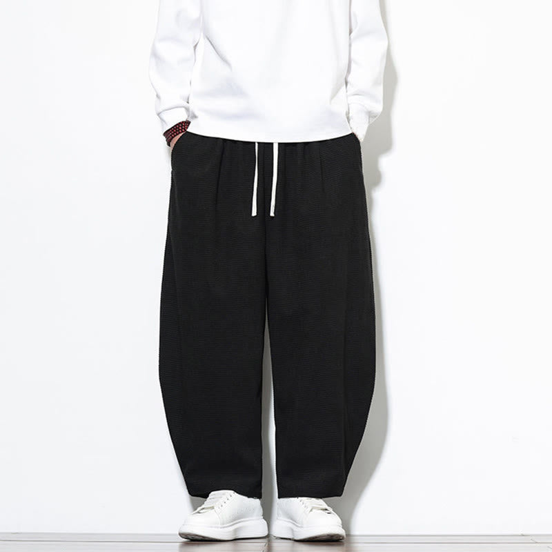 Pure Cotton Ankle-Length Meditation Harem Pants