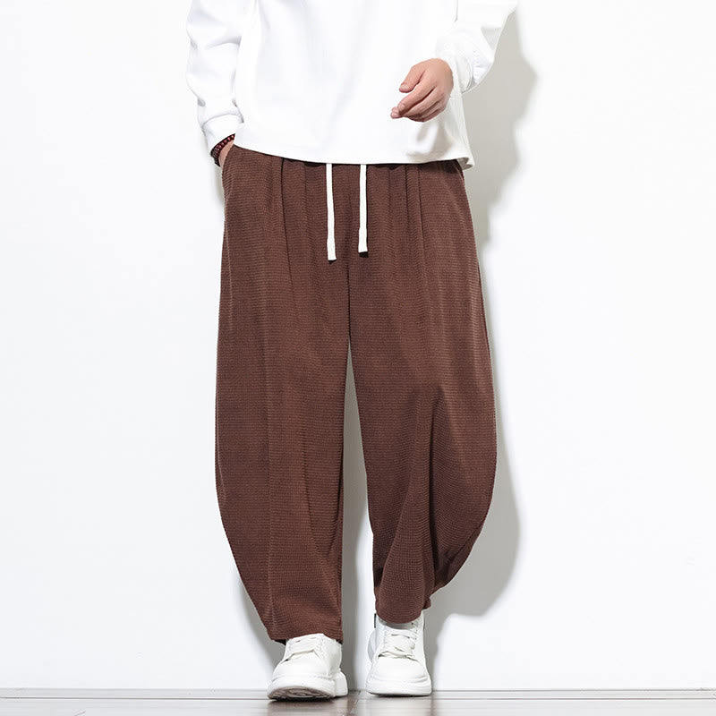 Pure Cotton Ankle-Length Meditation Harem Pants