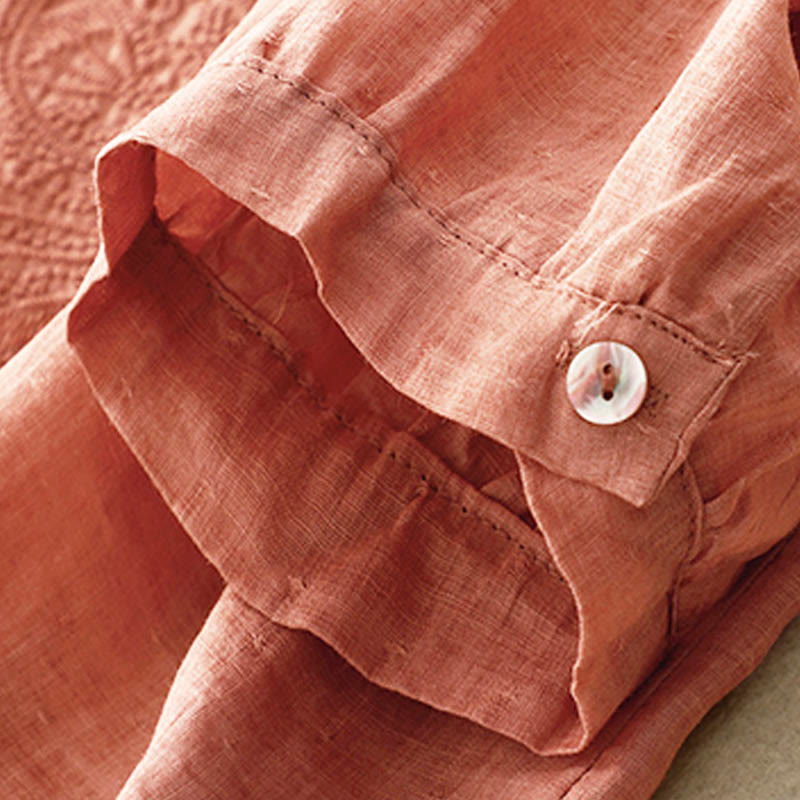 V-Neck Butterfly Women's Half Sleeve Shirt