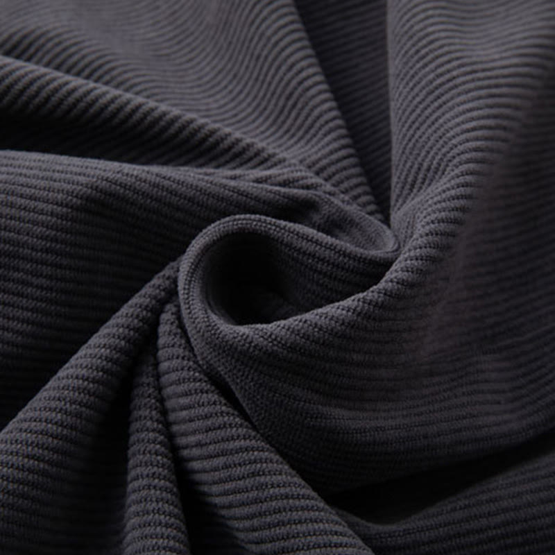 Thick Cotton Mandarin Collar Structured Meditation Jacket
