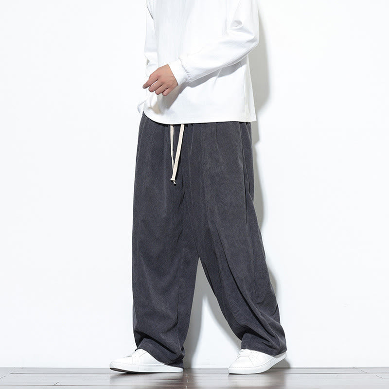 Pure Cotton Corduroy Grounding Harem Meditation Pants