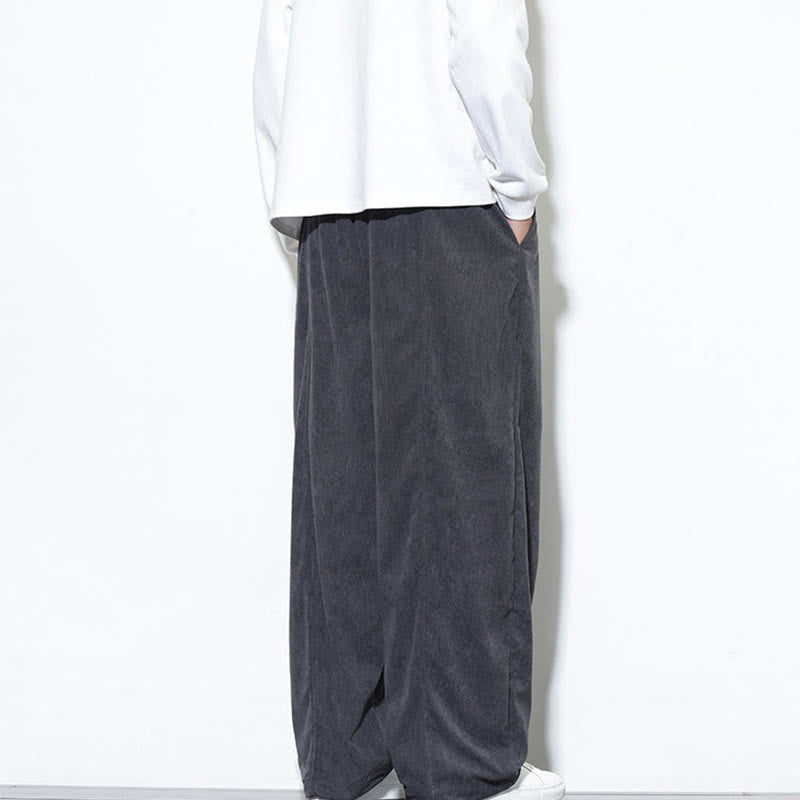 Pure Cotton Corduroy Grounding Harem Meditation Pants