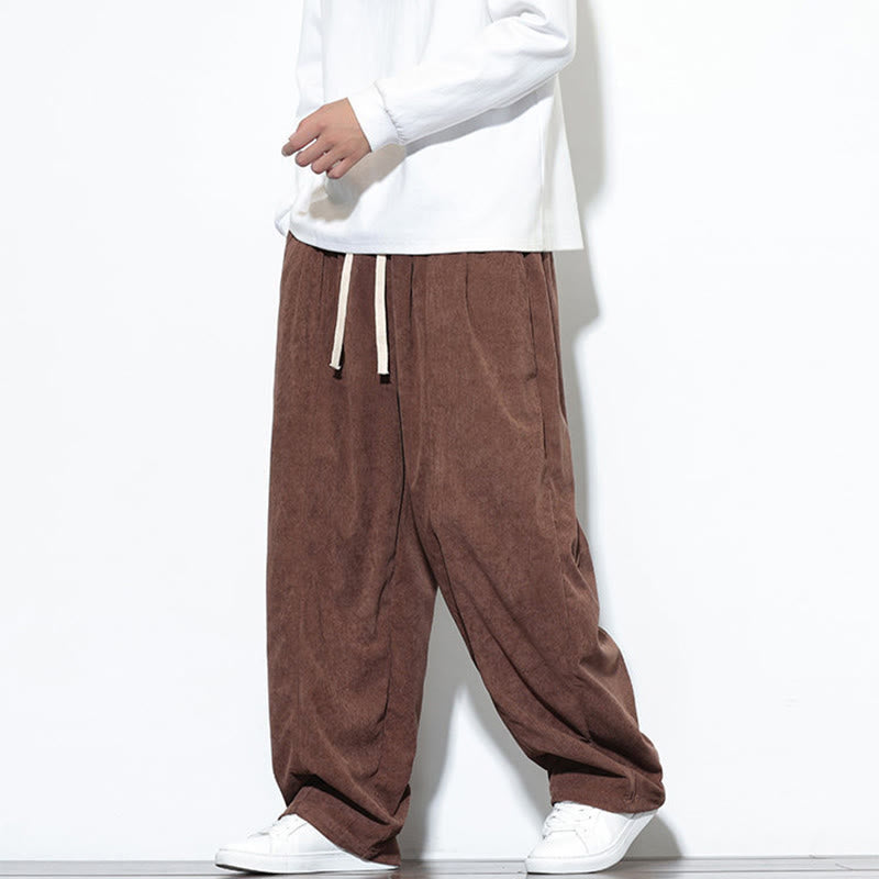 Pure Cotton Corduroy Grounding Harem Meditation Pants