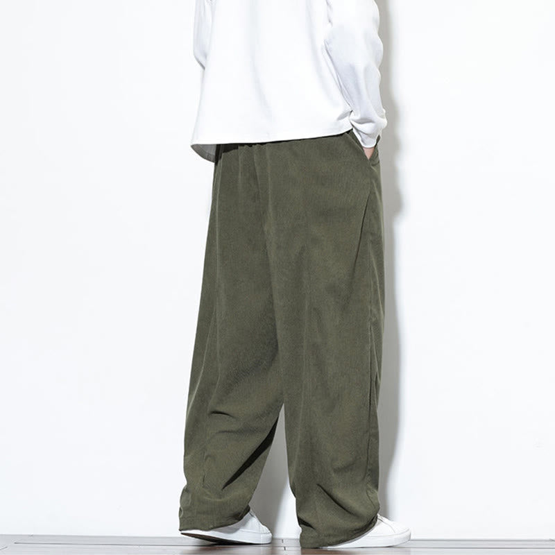 Pure Cotton Corduroy Grounding Harem Meditation Pants