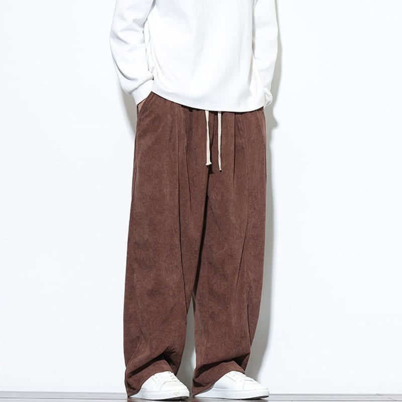 Pure Cotton Corduroy Grounding Harem Meditation Pants