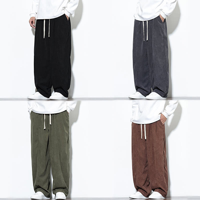 Pure Cotton Corduroy Grounding Harem Meditation Pants