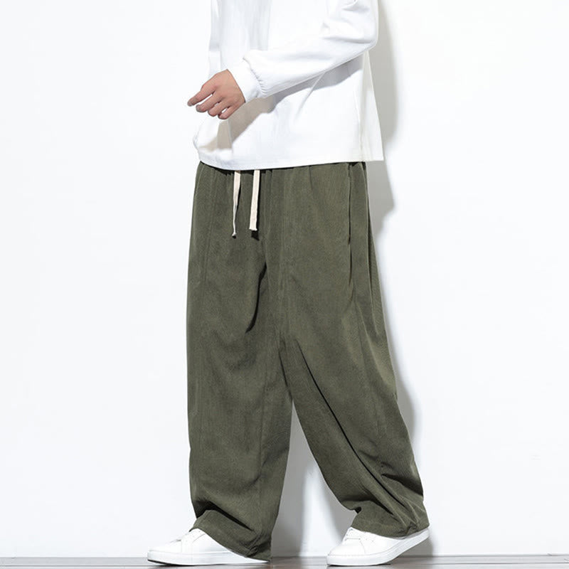 Pure Cotton Corduroy Grounding Harem Meditation Pants