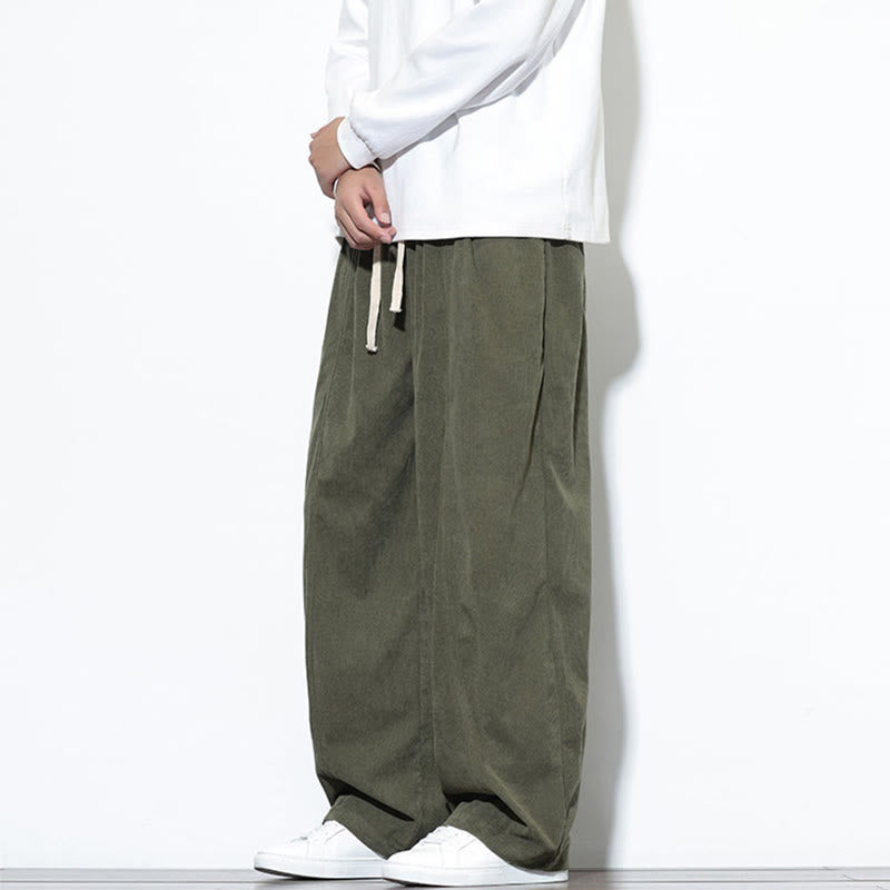 Pure Cotton Corduroy Grounding Harem Meditation Pants