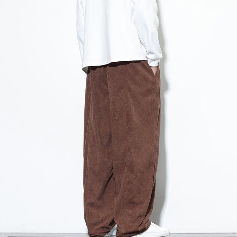 Pure Cotton Corduroy Grounding Harem Meditation Pants