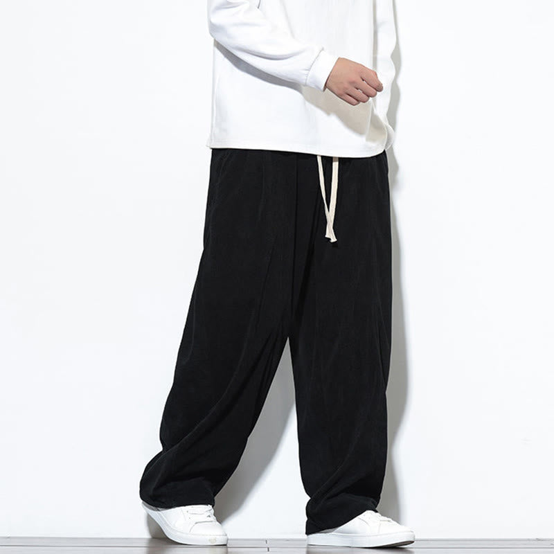 Pure Cotton Corduroy Grounding Harem Meditation Pants