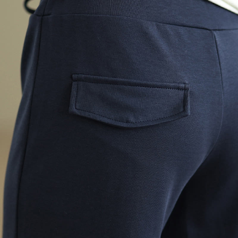 Tactile Cotton-Blend Wide-Leg Mindful Meditation Pants